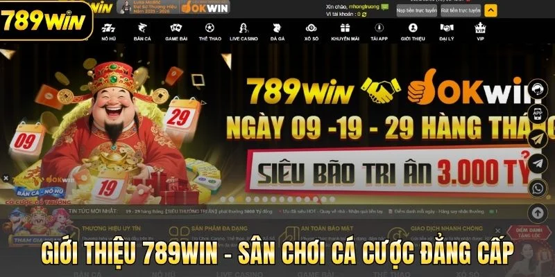 Giới thiệu 789Win - Sân chơi cá cược online đẳng cấp